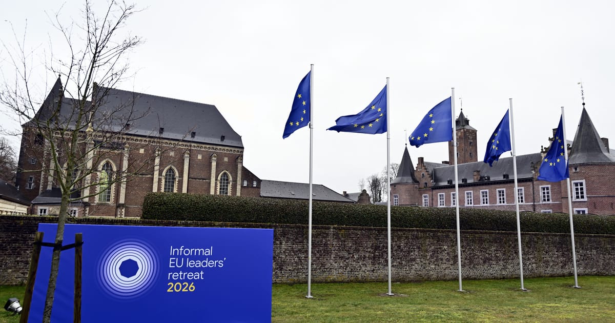 Europa o fortareata Liderii UE se indreapta din nou spre un castel pentru negocieri cu miza inalta