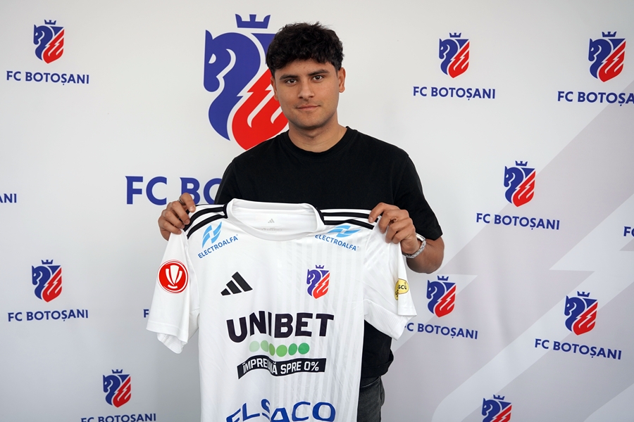 FC Botosani anunta transferul mijlocasului brazilian Lucas de Vega Lima care a fost format la FC Barcelona