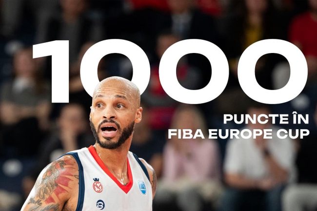 Kris Richard de la CSM Oradea primul jucator care a depasit 1000 de puncte in FIBA Europe Cup