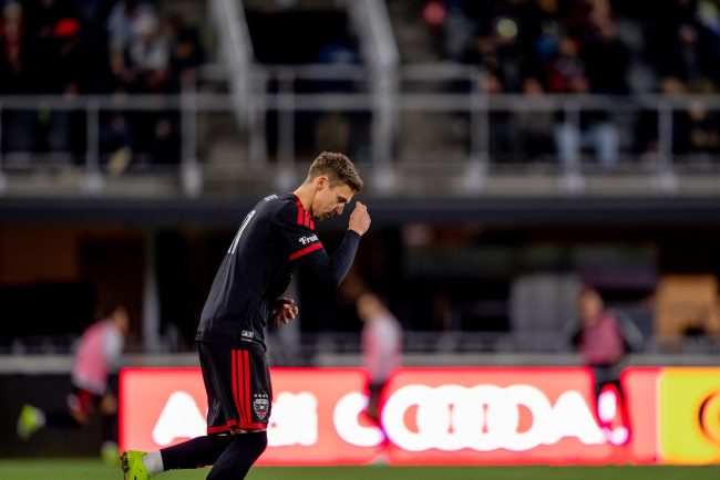 Louis Munteanu a a avut debutul oficial in MLS pentru DC United