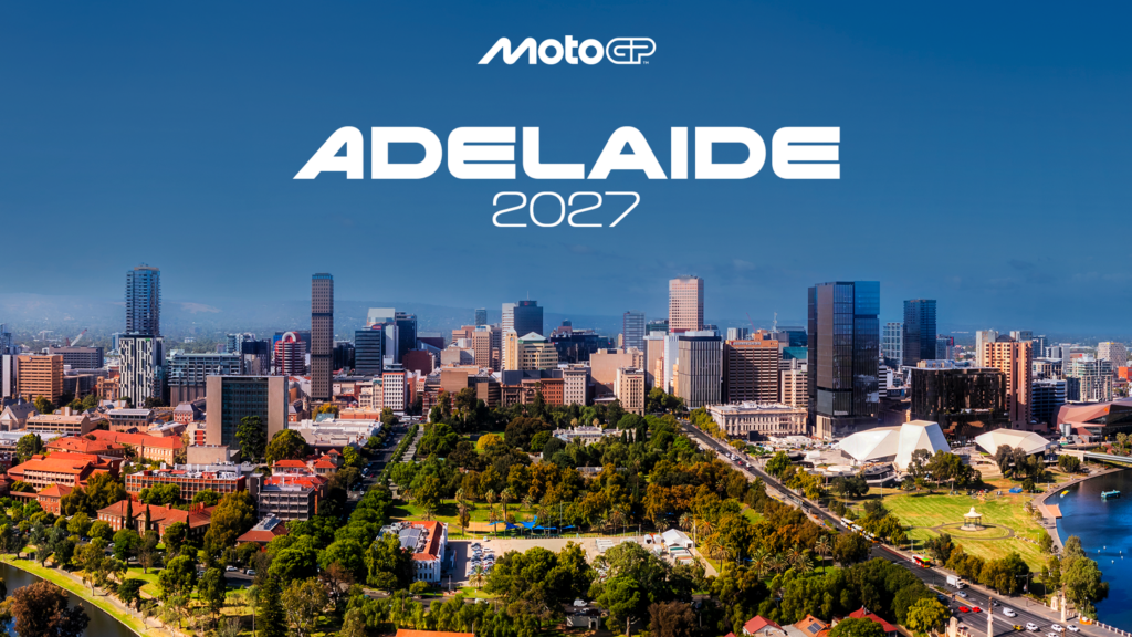 Marele Premiu al Australiei din MotoGP se va desfasiura in premiera pe un circuit stradal la Adelaide din 2027