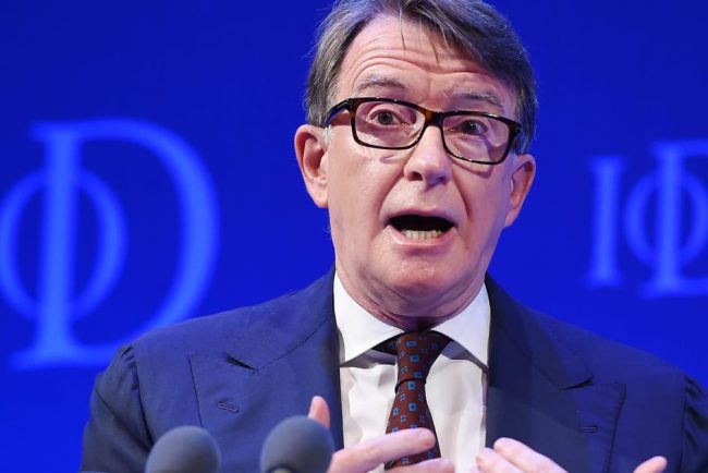 Politia din Marea Britanie il cerceteaza pe Mandelson in urma dezvaluirilor din dosarele Epstein