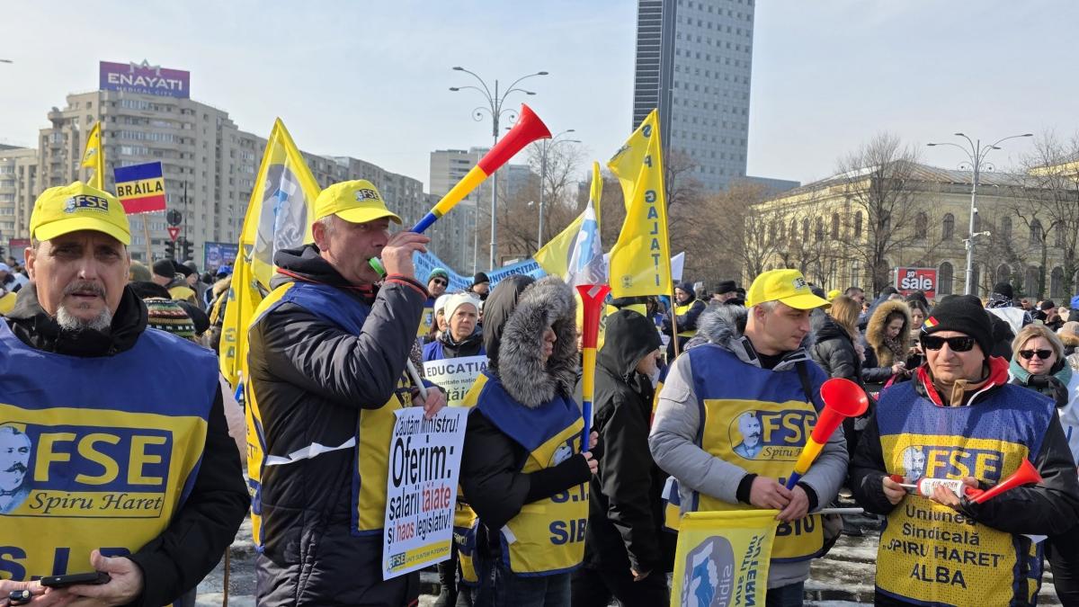 Profesorii si studentii vor protesta astazi la Cotroceni Apel la revolta dupa declaratia lui Bolojan ca nu de