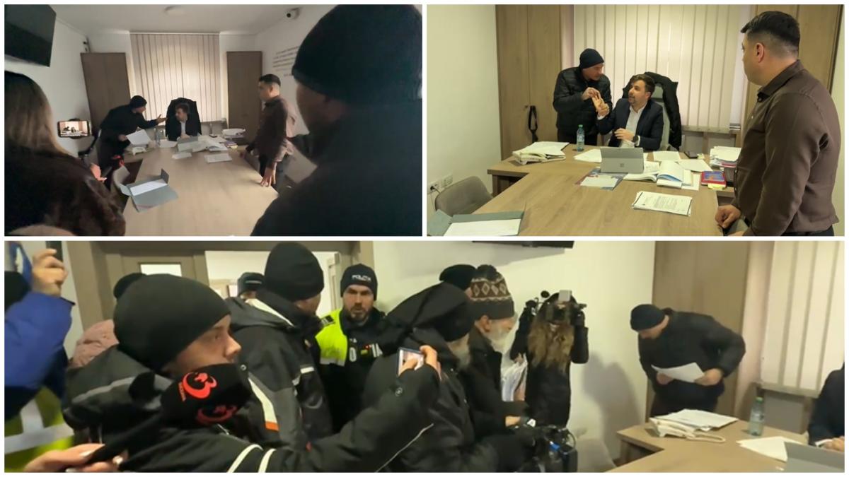 Revolta populara la Salcea Suceava Oamenii au patronus in biroul primarului suparati din cauza impozitelor Arata