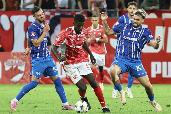 Trei meciuri planificate in Superliga de fotbal miercuri in etapa a 25 a intermediara