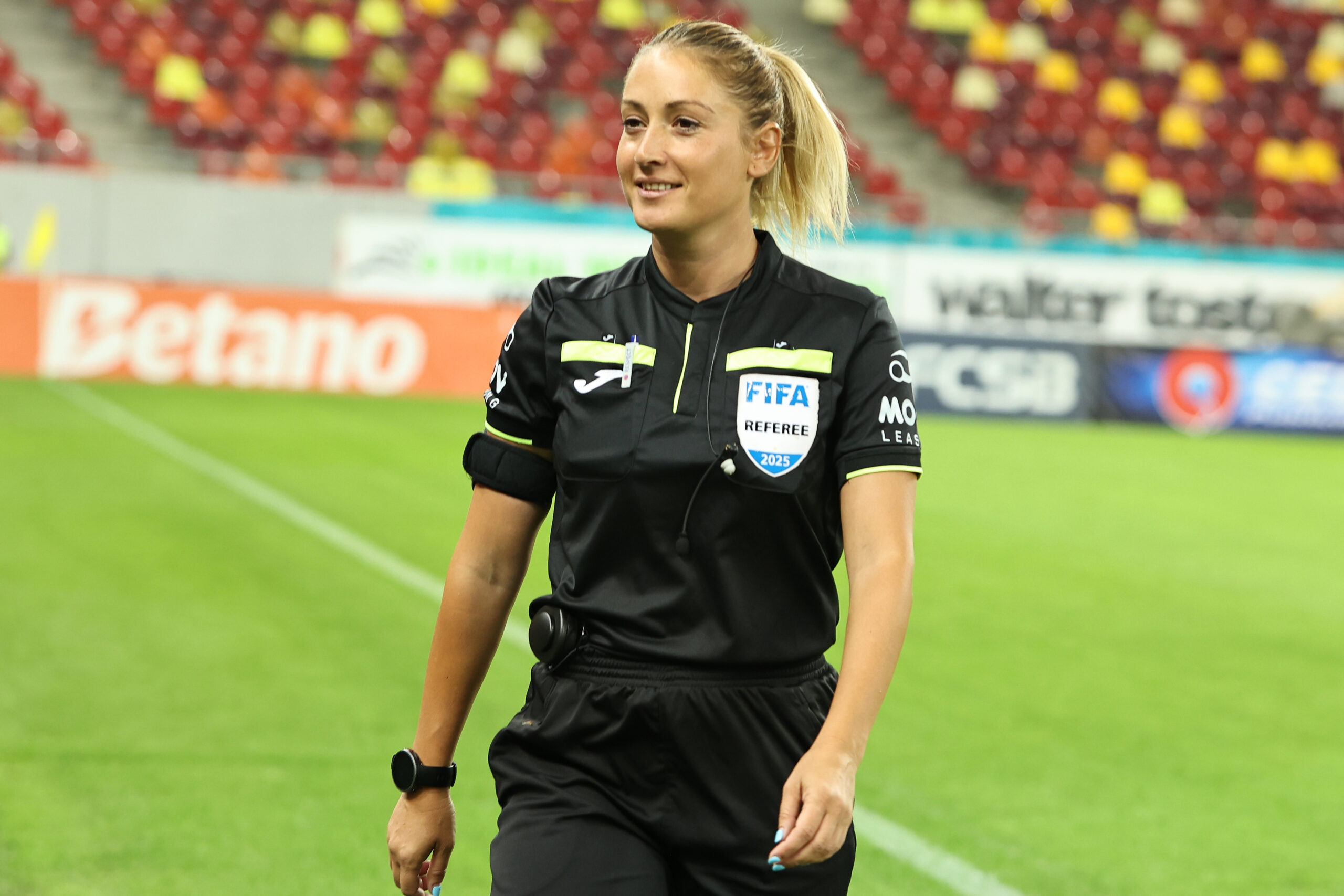 Alina Pesu numita sa arbitreze meciul Franta Polonia din preliminariile Cupei Mondiale de fotbal feminin din 2027