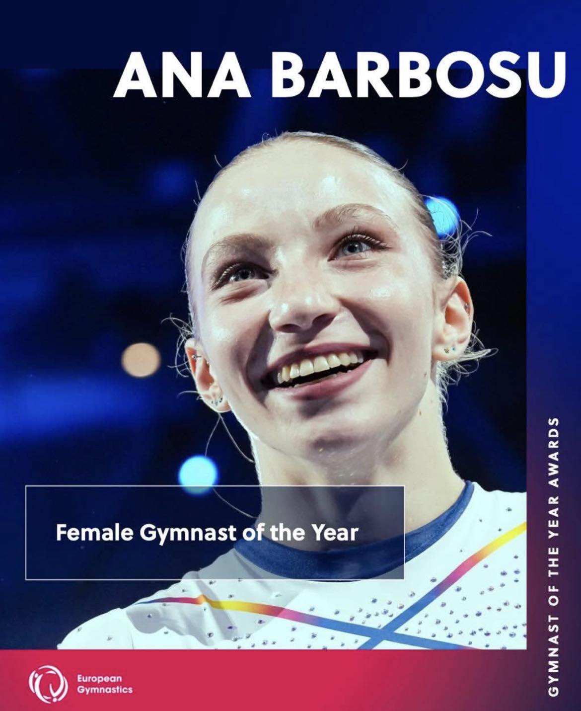 Ana Barbosu alesea gimnasta anului 2025