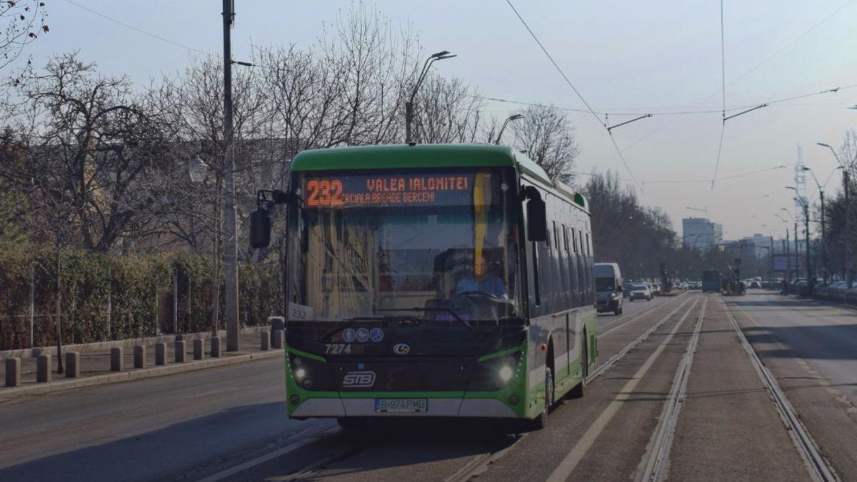 Autobuzele din Bucuresti vor relua circulatia pe liniile de tramvai incepand de acest weekend PMB Vremea ne