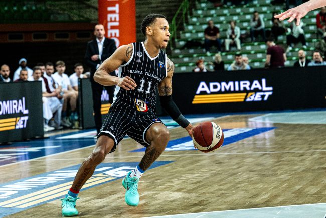 Daron Russell de la U BT Cluj cel mai bun marcator din Liga Adriatica in etapa a 4 a din Top 8
