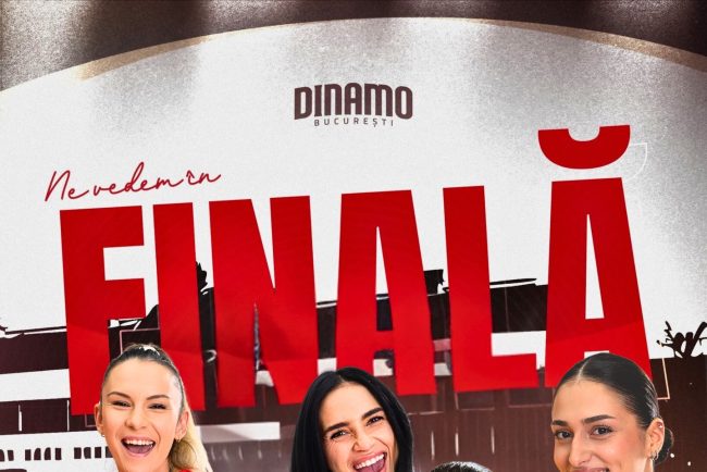 Dinamo Bucuresti prima echipa finalista in Cupa Romaniei la volei feminin