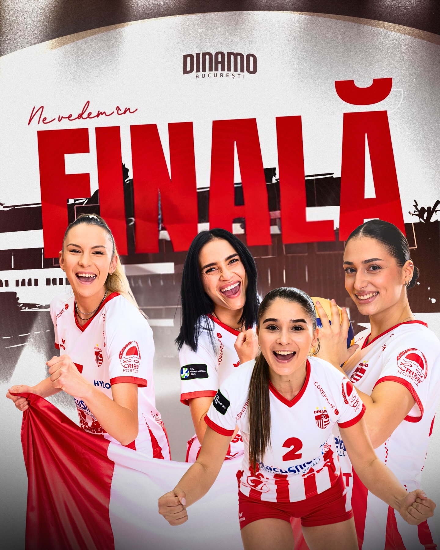 Dinamo Bucuresti prima echipa finalista in Cupa Romaniei la volei feminin