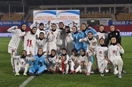 Echipa nationala de fotbal feminin revine in Iran