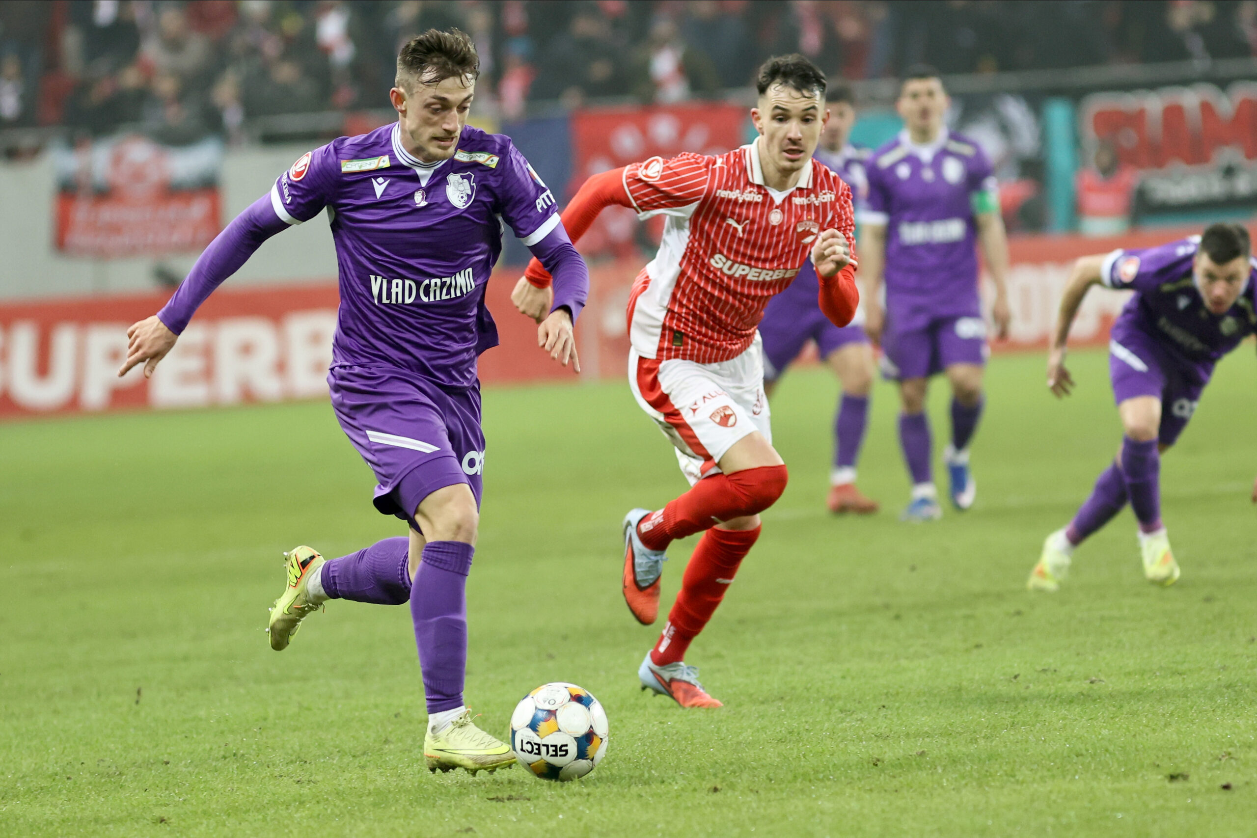FC Arges invinge Dinamo si obtine ultimul loc pentru play off FCSB confirmat in play out