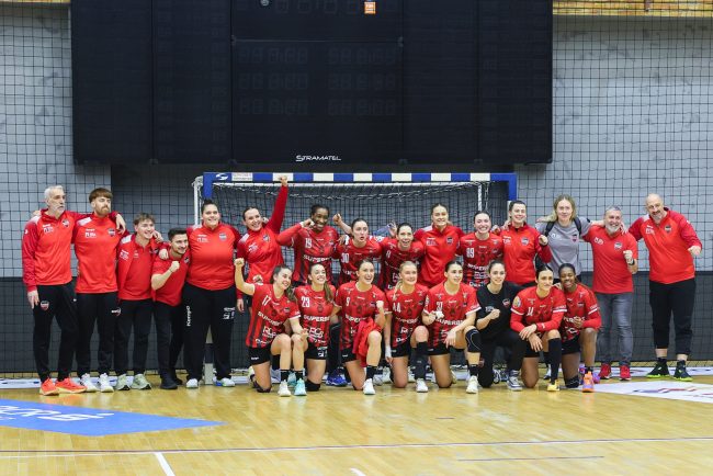Gloria Bistrita invinge Dunarea Braila si devine lider temporar in campionatul de handbal feminin