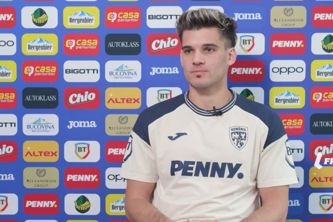 Ianis Hagi inainte de barajul cu Turcia Ne dorim sa calificam din nou Romania la un Campionat Mondial