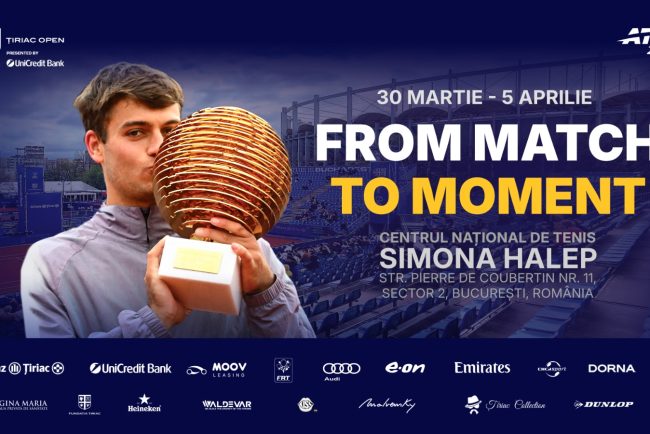 Intoarcerea Tiriac Open la Bucuresti 30 martie 5 aprilie la Centrul National de Tenis Simona Halep Premii depasind 600000 de euro