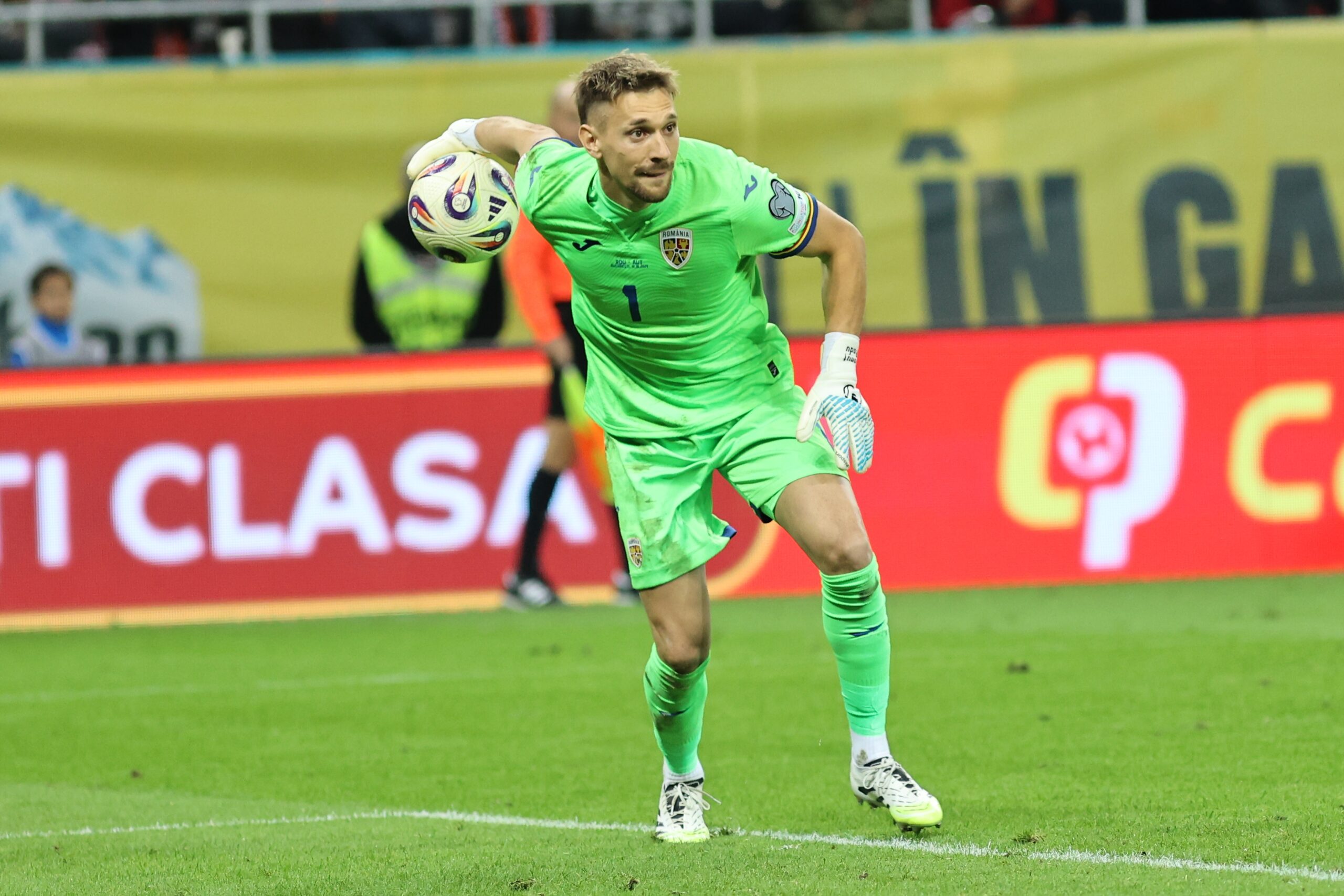 Ionut Radu a fost declarat apt din punct de vedere fizic pentru echipa nationala a Romaniei dupa o contuzie la gamba