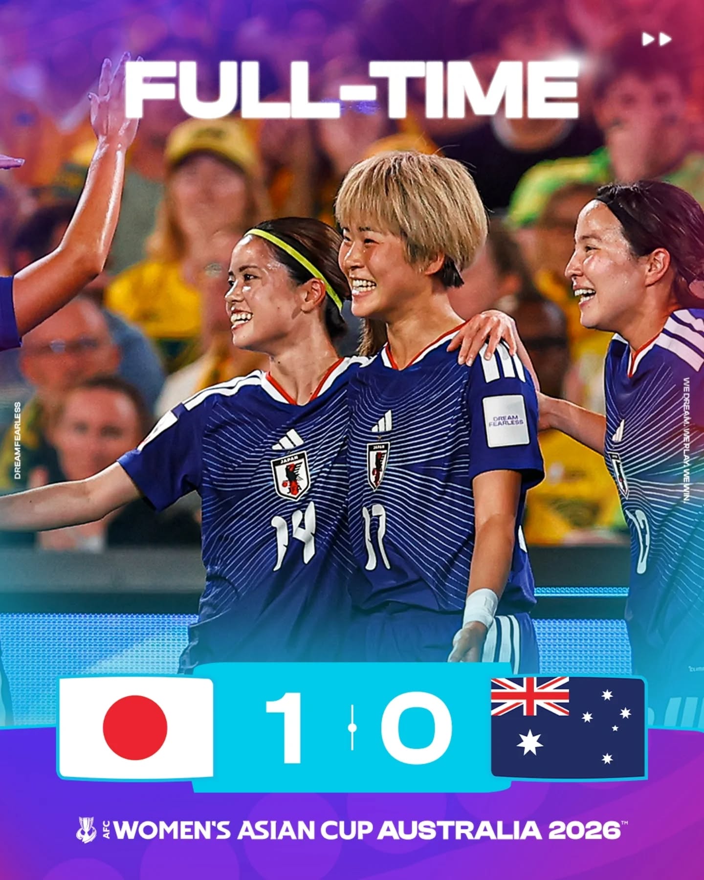 Japonia isi adjudeca Cupa Asiei la fotbal feminin dupa o finala dramatica cu Australia Numar record de spectatori