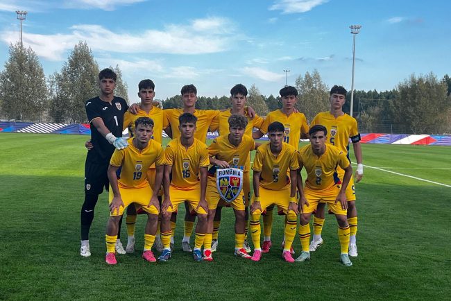 Nationale U17 de fotbal concureaza in Italia pentru calificarea la Campionatul European 2026