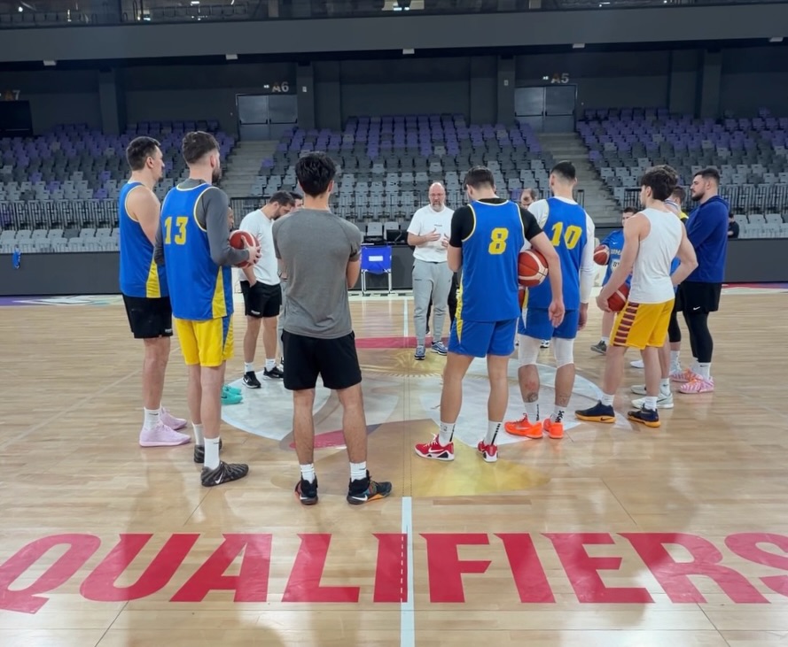 Nationale masculine de baschet a Romaniei isi cauta revansa in fata Portugaliei la Arena Pitesti