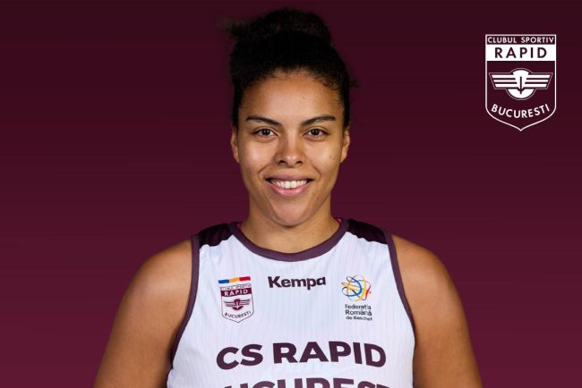 Pivot cu experienta in WNBA si Euroliga feminina de baschet transferat la Rapid Bucuresti