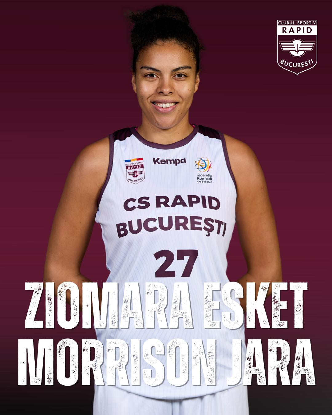 Pivot cu experienta in WNBA si Euroliga feminina de baschet transferat la Rapid Bucuresti