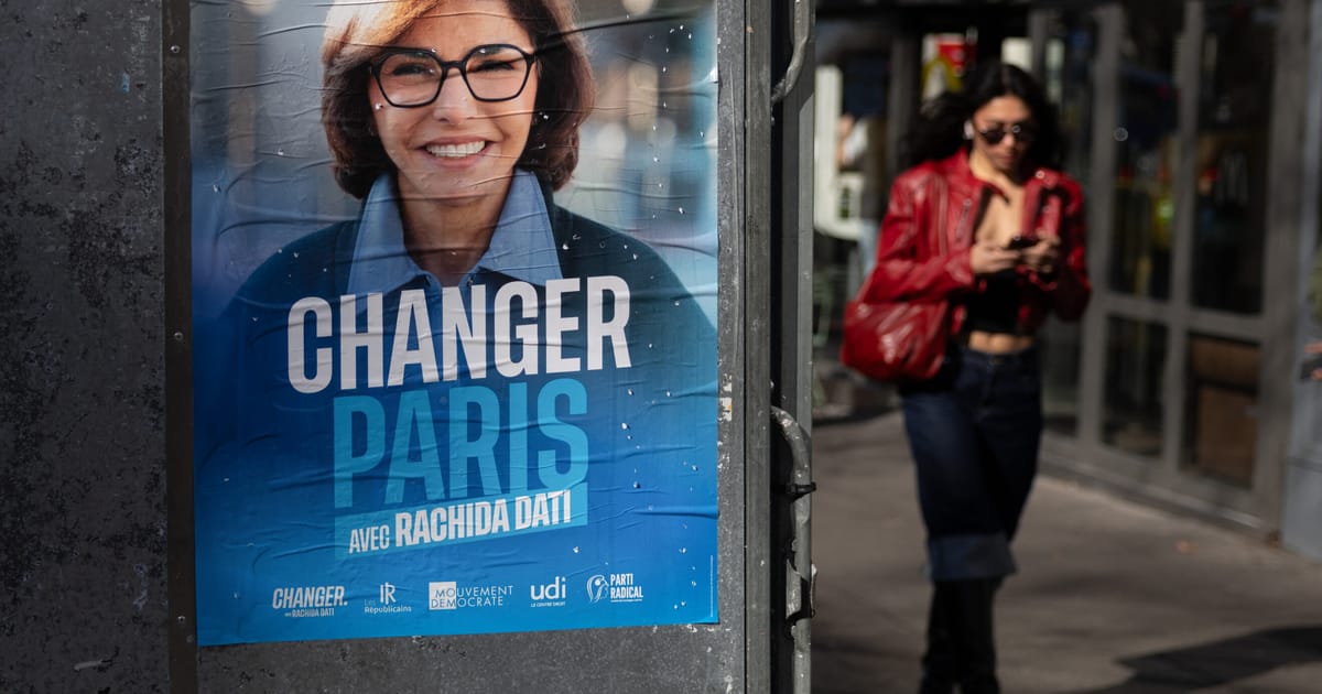 Rachida Dati vrea sa incheie cei 25 de ani de primari de stanga in Paris