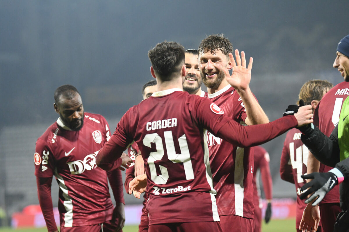 Superliga de fotbal CFR castiga in deplasare si se califica in playoff
