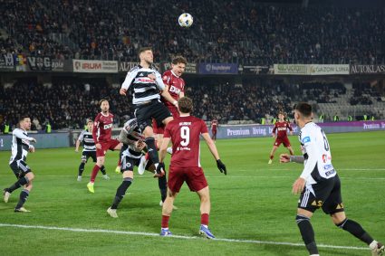 Universitatea Cluj infrunta CFR in Derbiul Clujului si urca pe locul 2 in Superliga la un punct distanta de lider dupa prima etapa a playoff ului
