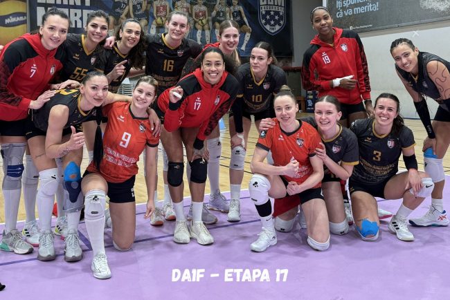 Volei Alba Blaj ramane pe primul loc in clasamentul Diviziei A1 feminine dupa o victorie imotriva CSM Bucuresti
