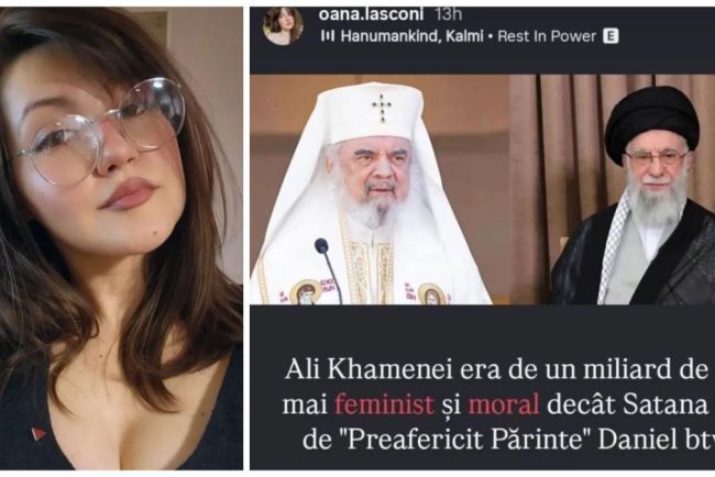 reactii de indignare dupa ce fiica elenei lasconi a afirmat ca ali khamenei era de un miliard de ori