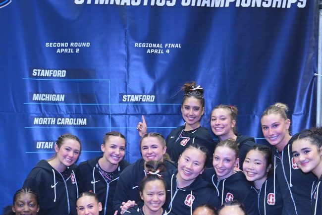 Ana Barbosu realizare deosebita in play off ul campionatului universitar de gimnastica din SUA