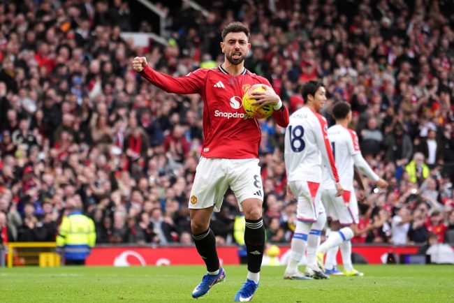 Bruno Fernandes isi egaleaza o performanta a lui Cristiano Ronaldo in Premier League