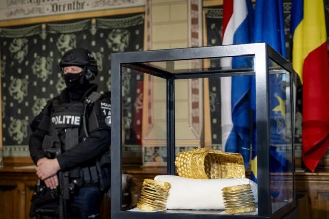 Coiful de la Coofeneti a fost recuperat de autoritatile din Olanda