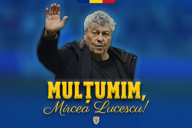Federatia Romana de Fotbal anunta oficial incheierea mandatului lui Mircea Lucescu la echipa nationala