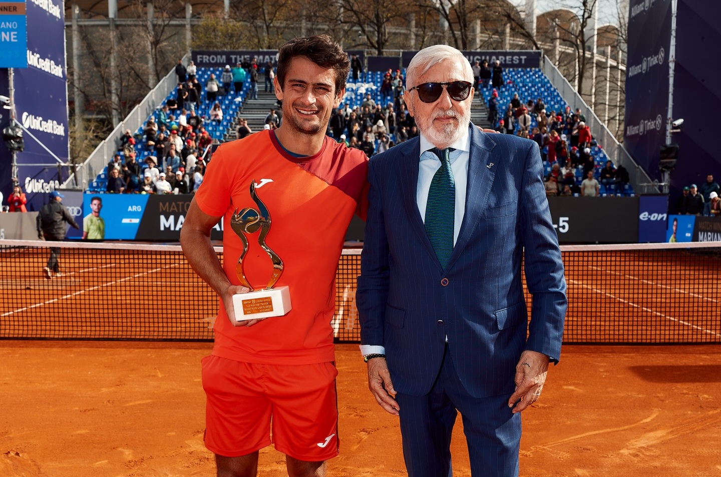 argentinianul maiano navone si spaniolul daniel merida se lupta pentru titlul turneului atp 250 tiriac open