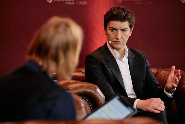 Brnabic din Serbia critica standardele duble ale UE referitoare la extindere