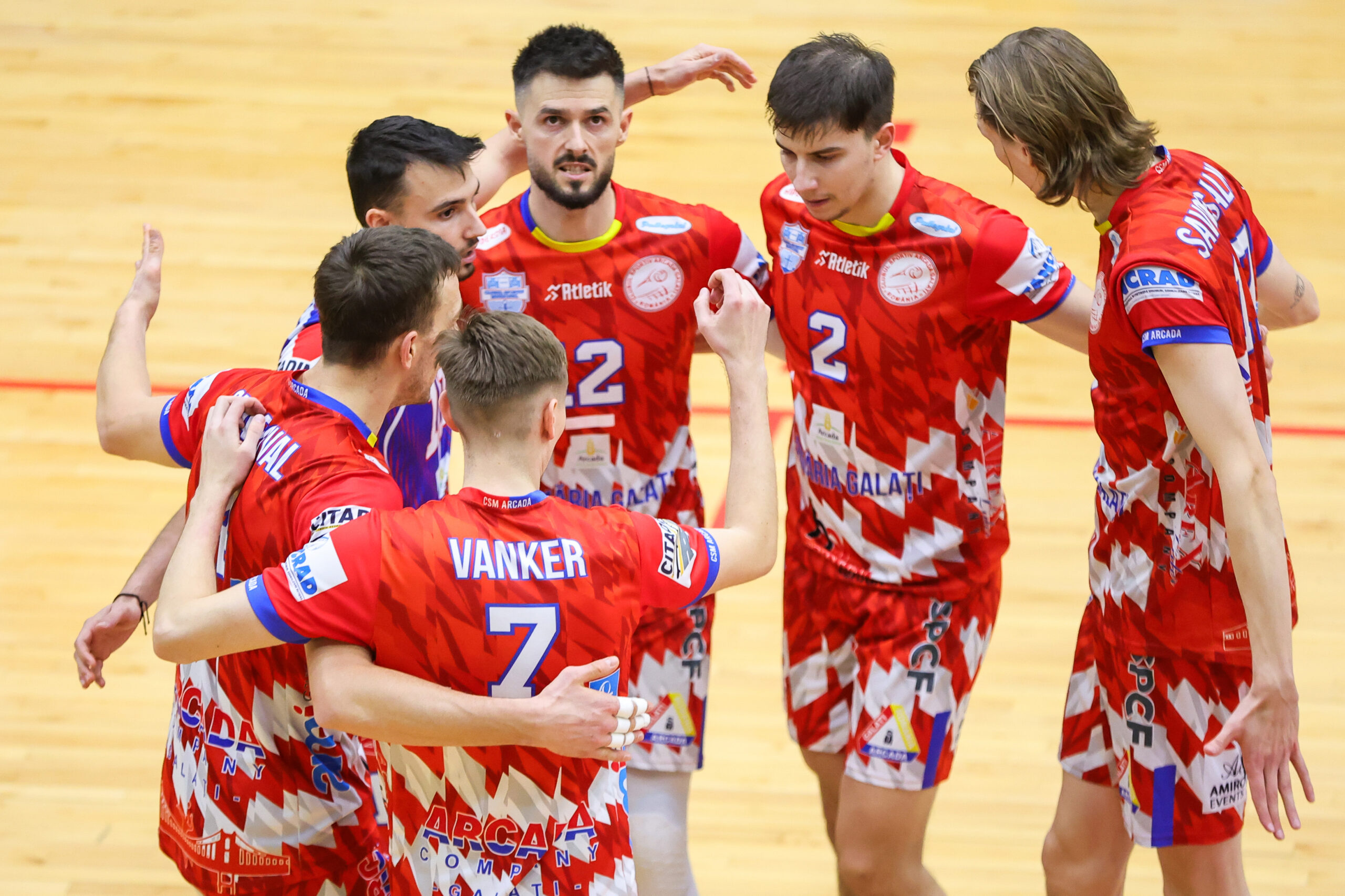 Meci cu trofeul pe masa in finala Diviziei A1 la volei masculin Arcada aproape de al saselea titlu national din istorie