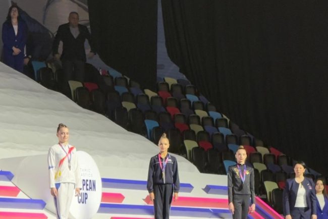 Medalie de argint pentru Romania la Cupa Europeana de gimnastica ritmica pentru junioare