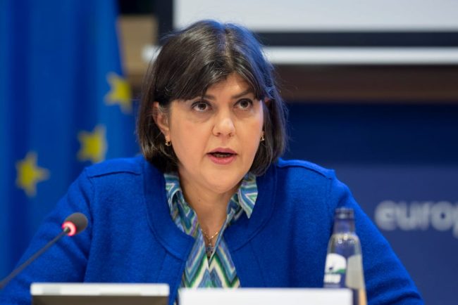 Procuroarea sefa a UE denunta la Bruxelles Grecia in legatura cu o ancheta asupra fraudei din domeniul agriculturii
