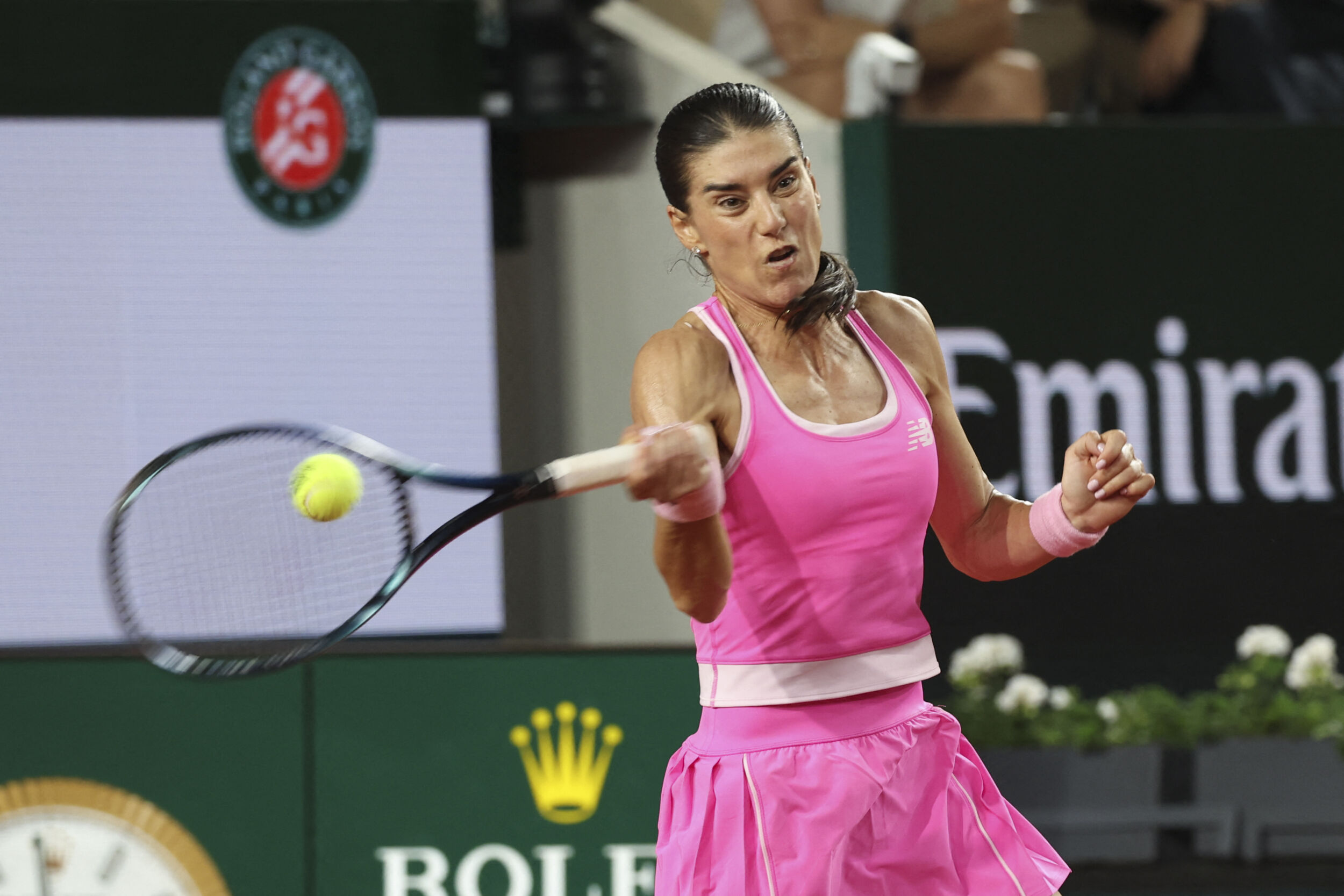 Sorana Cirstea s a calificat in sferturi la turneul Roland Garros