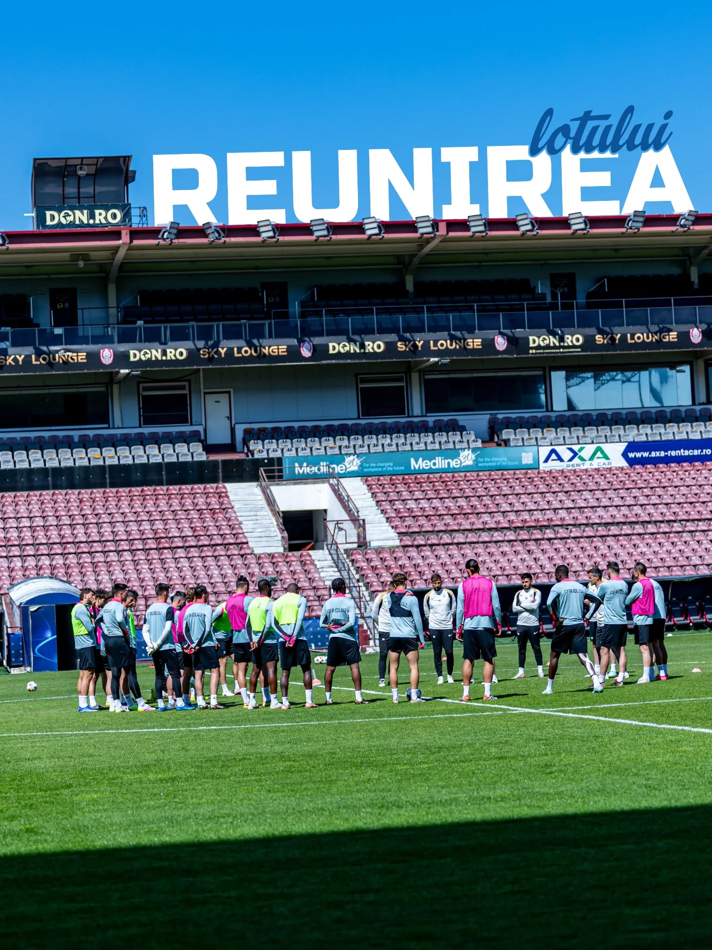 CFR Cluj se va reuni saptamana viitoare Pregatiri in Slovenia
