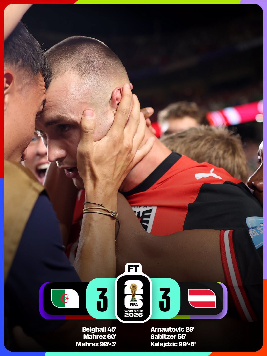 Cupa Mondiala Austria Algeria 33 Iranul a fost eliminat din turneu