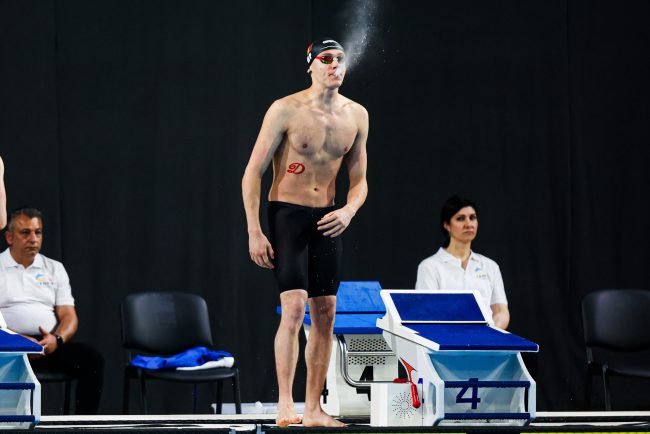 David Popovici a obtinut medalia de aur la 100 m liber la Trofeul Settecolli stabilind un nou record al competitiei