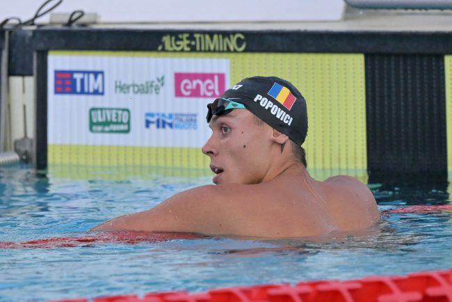 David Popovici dupa performantele de la Roma Sunt multumit de ceea ce am realisat