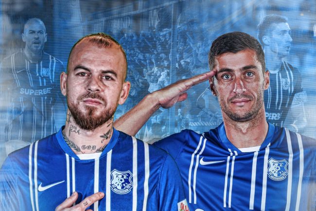 Denis Alibec si Ionut Larie si au extins contractele cu Farul Constanta
