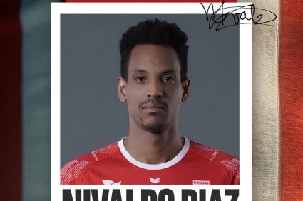 Dinamo București îl transferă pe internaționalul de volei cubanez Nivaldo Diaz, cu experiență olimpică.