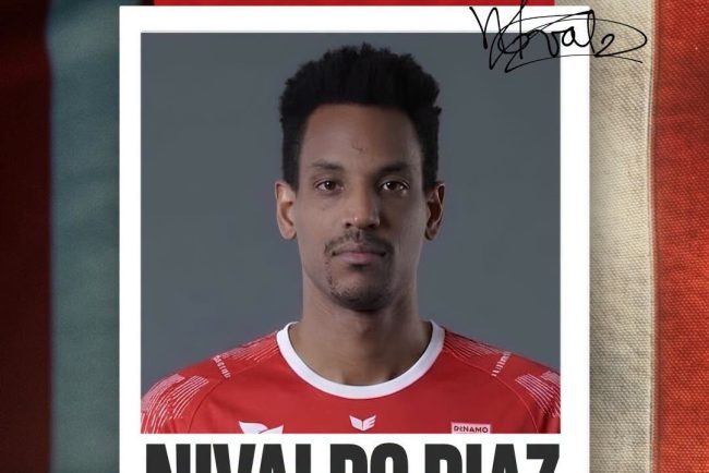 Dinamo Bucuresti il transfera pe internationalul de volei cubanez Nivaldo Diaz cu experienta olimpica