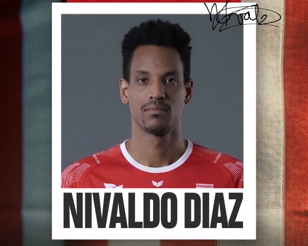 Dinamo Bucuresti il transfera pe internationalul de volei cubanez Nivaldo Diaz cu experienta olimpica