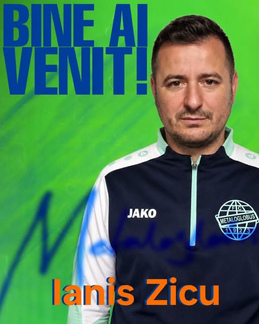 Ianis Zicu se intoarce pe banca tehnica a echipei Metaloglobus